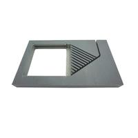 Plastic ABS machining milled plate for lab equipment